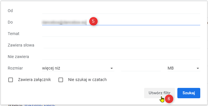 Nie dochodzi poczta na Gmail