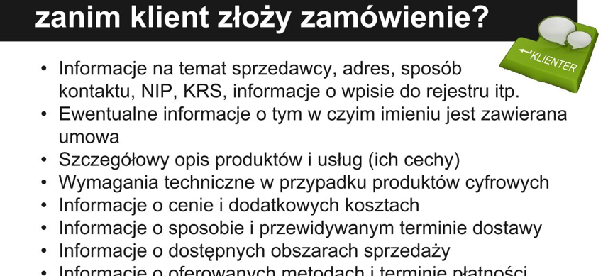 Co jeszcze i gdzie musisz zmienić w sklepie internetowym i nie tylko po 24.12.2014